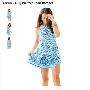 Lilly Pulitzer Pearl Romper - size 6 - NWT